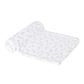 Darling Cowboy Boots Print Swaddle Blanket - Ivory - Magnolia BabySwaddle Blanket
