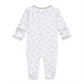 Darling Cowboy Boots Print Zip Footie - Ivory - Magnolia BabyFootie