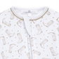 Darling Cowboy Boots Print Zip Footie - Ivory - Magnolia BabyFootie