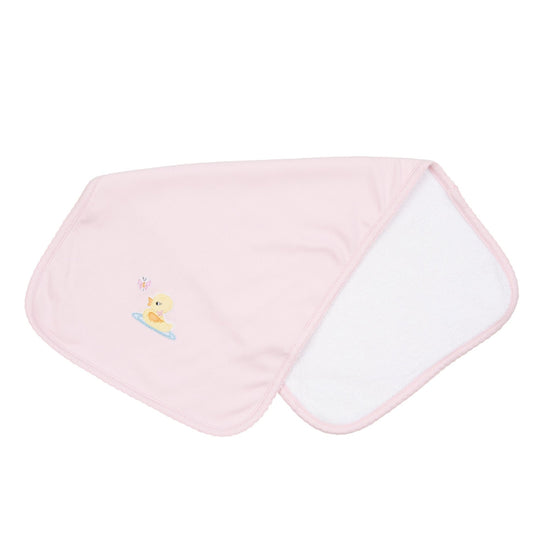 Darling Ducklings Burp Cloth - Pink - Magnolia BabyBurp Cloth