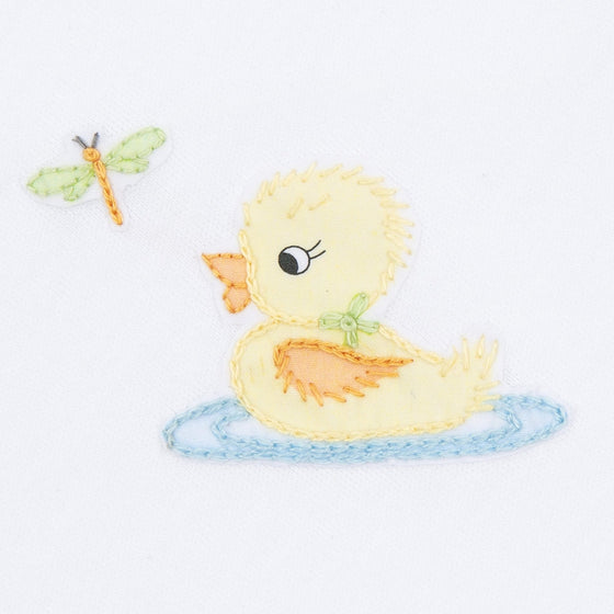 Darling Ducklings Burp Cloth - Yellow - Magnolia BabyBurp Cloth