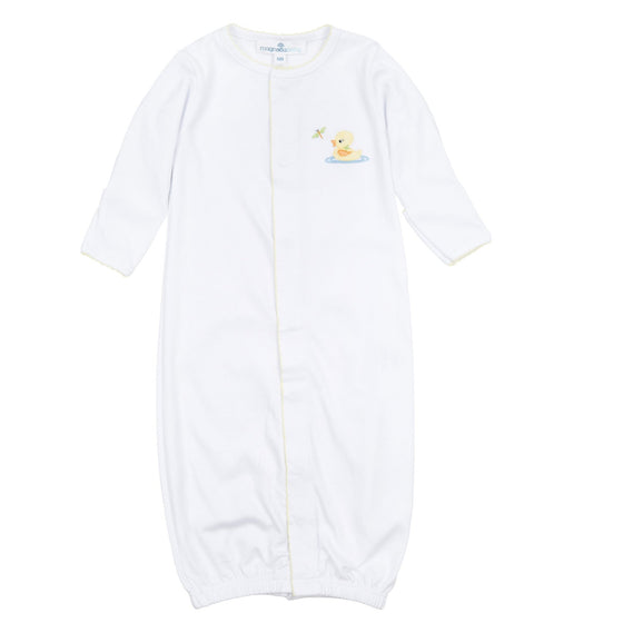 Darling Ducklings Converter - Yellow - Magnolia BabyConverter Gown