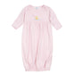 Darling Ducklings Gathered Gown - Pink - Magnolia BabyGown