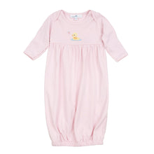  Darling Ducklings Gathered Gown - Pink - Magnolia BabyGown