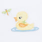 Darling Ducklings Gathered Gown - Yellow - Magnolia BabyGown