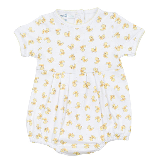 Darling Ducklings Print Bubble - Yellow - Magnolia BabyBubble