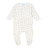 Darling Ducklings Print Footie - Light Blue - Magnolia BabyFootie