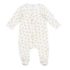 Darling Ducklings Print Footie - Pink - Magnolia BabyFootie