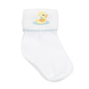 Darling Ducklings Socks - Light Blue - Magnolia BabySocks