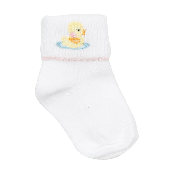 Darling Ducklings Socks - Pink - Magnolia BabySocks