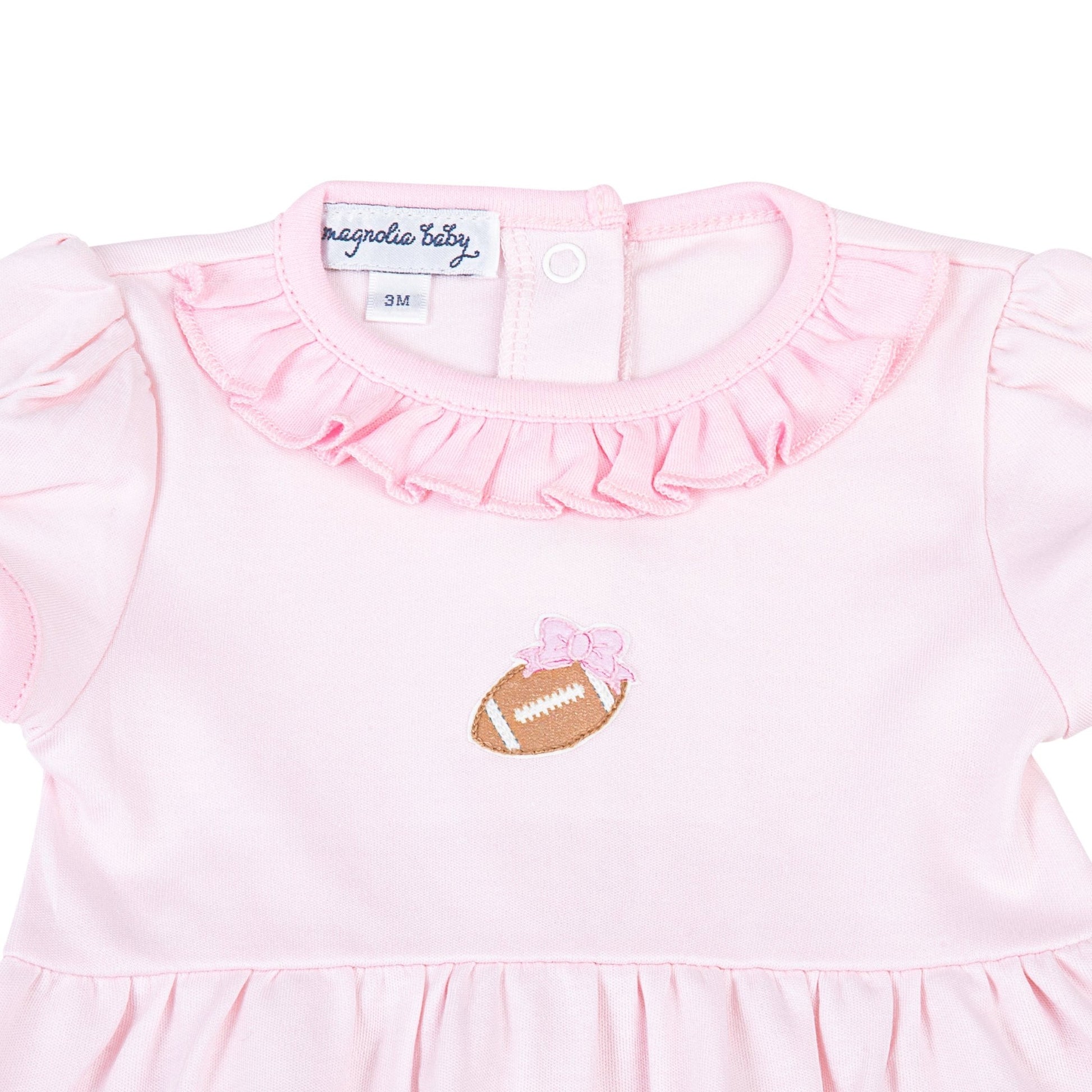 Darling Football Girl Bubble - Pink - Magnolia BabyBubble