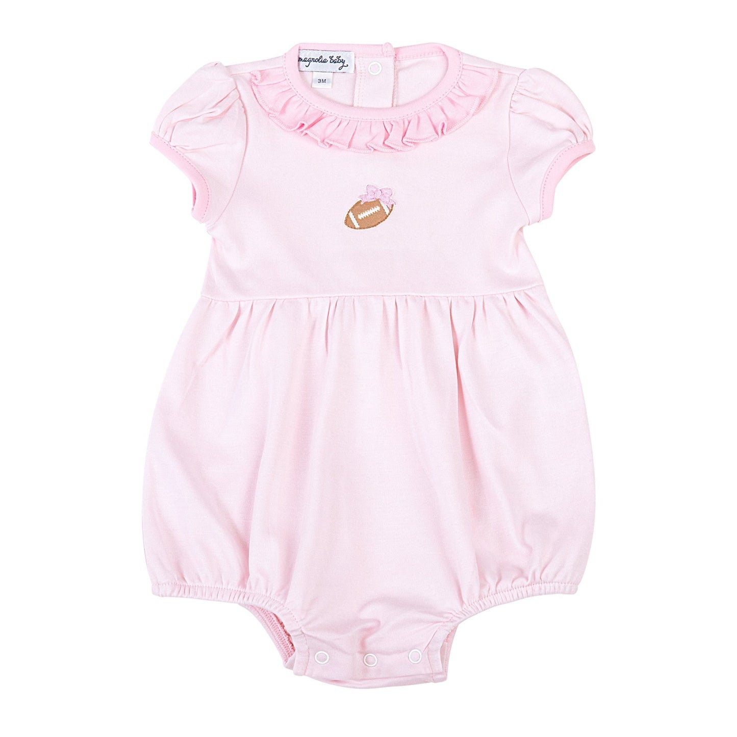 Darling Football Girl Bubble - Pink - Magnolia BabyBubble
