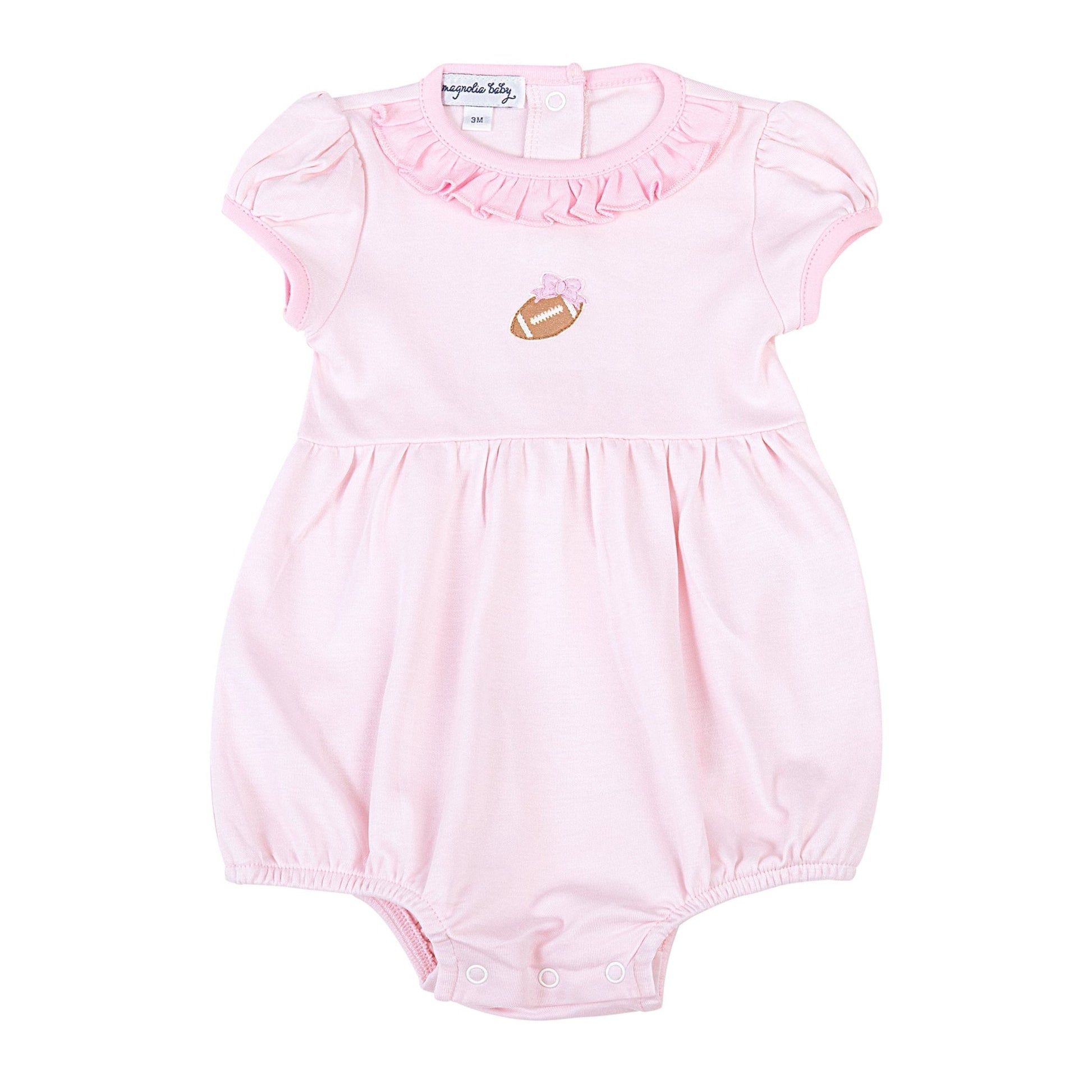 Darling Football Girl Bubble - Pink - Magnolia BabyBubble