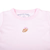 Darling Football Long Pajamas - Pink - Magnolia BabyLong Pajamas