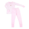 Darling Football Long Pajamas - Pink - Magnolia BabyLong Pajamas