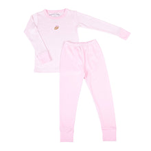  Darling Football Long Pajamas - Pink - Magnolia BabyLong Pajamas