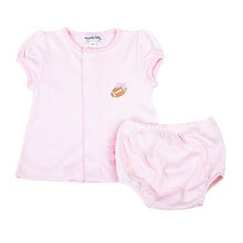  Darling Football Ruffle Diaper Cover Set - Pink - Magnolia BabyDiaper Cover