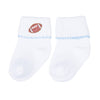 Darling Football Socks - Blue - Magnolia BabySocks