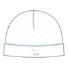 Darling Lambs Blue Embroidered Hat - Magnolia BabyHat