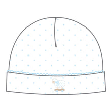  Darling Lambs Blue Embroidered Hat - Magnolia BabyHat