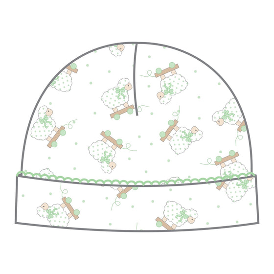 Darling Lambs Celery Print Hat - Magnolia BabyHat