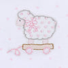Darling Lambs Pink Embroidered Bubble - Magnolia BabyBubble
