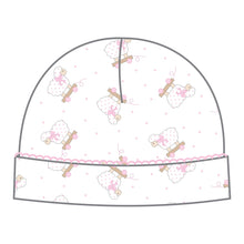  Darling Lambs Pink Print Hat - Magnolia BabyHat