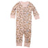 Daschunds Zip Pajamas - Dusty Rose by Luna and Arlo - Magnolia BabyZipper Pajamas