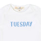 Days of the Week Print Bodysuit Set - Neutral - Magnolia BabyBodysuit