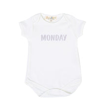  Days of the Week Print Bodysuit Set - Neutral - Magnolia BabyBodysuit