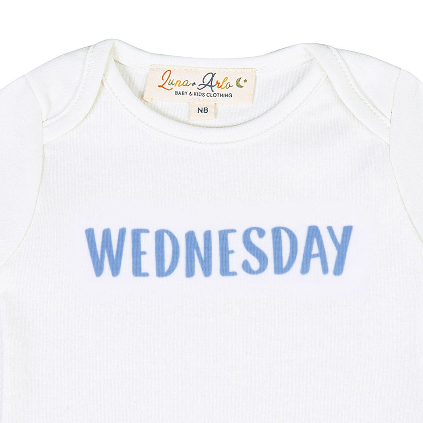 Days of the Week Print Bodysuit Set - Neutral - Magnolia BabyBodysuit