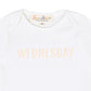 Days of the Week Print Bodysuit Set - Pink - Magnolia BabyBodysuit
