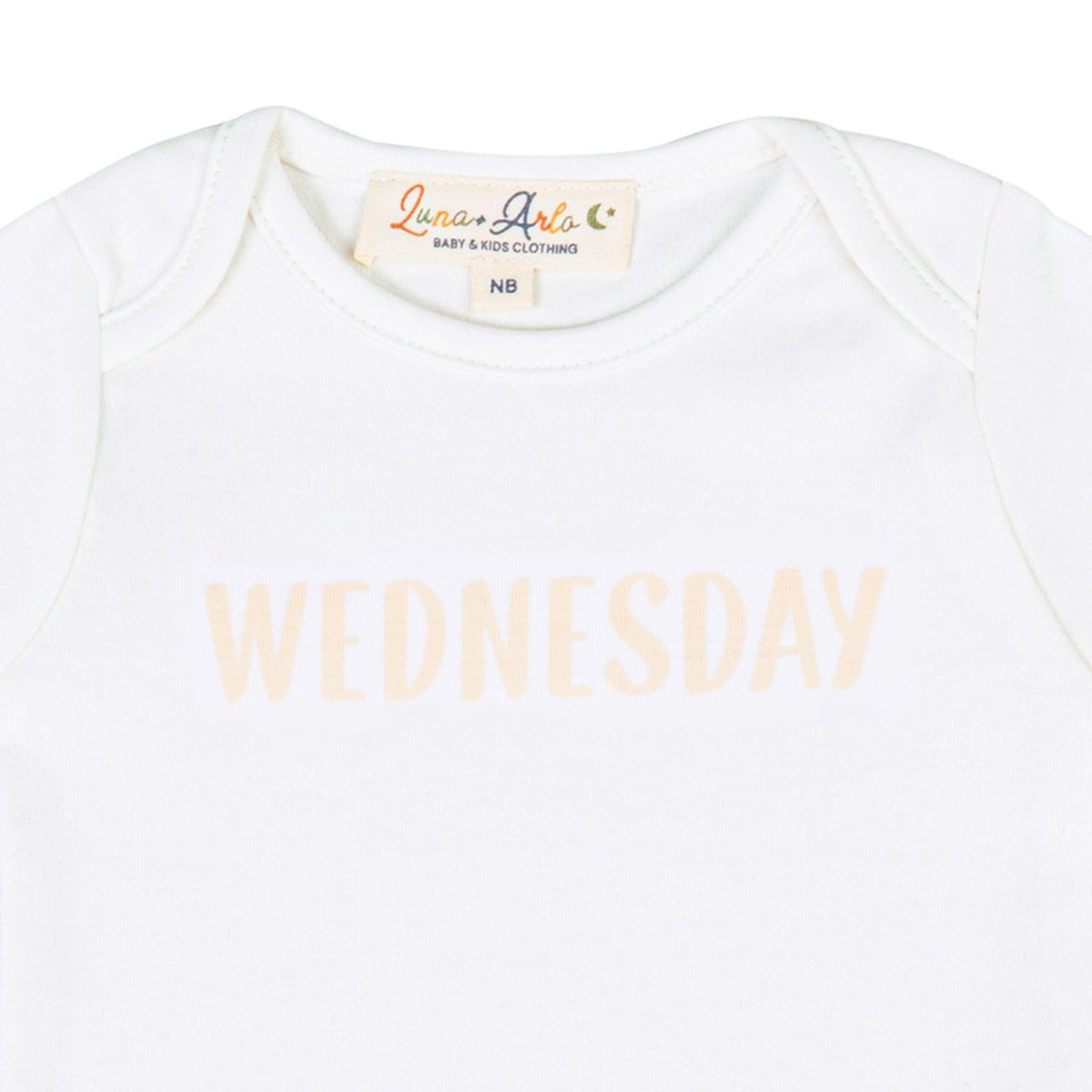 Days of the Week Print Bodysuit Set - Pink - Magnolia BabyBodysuit