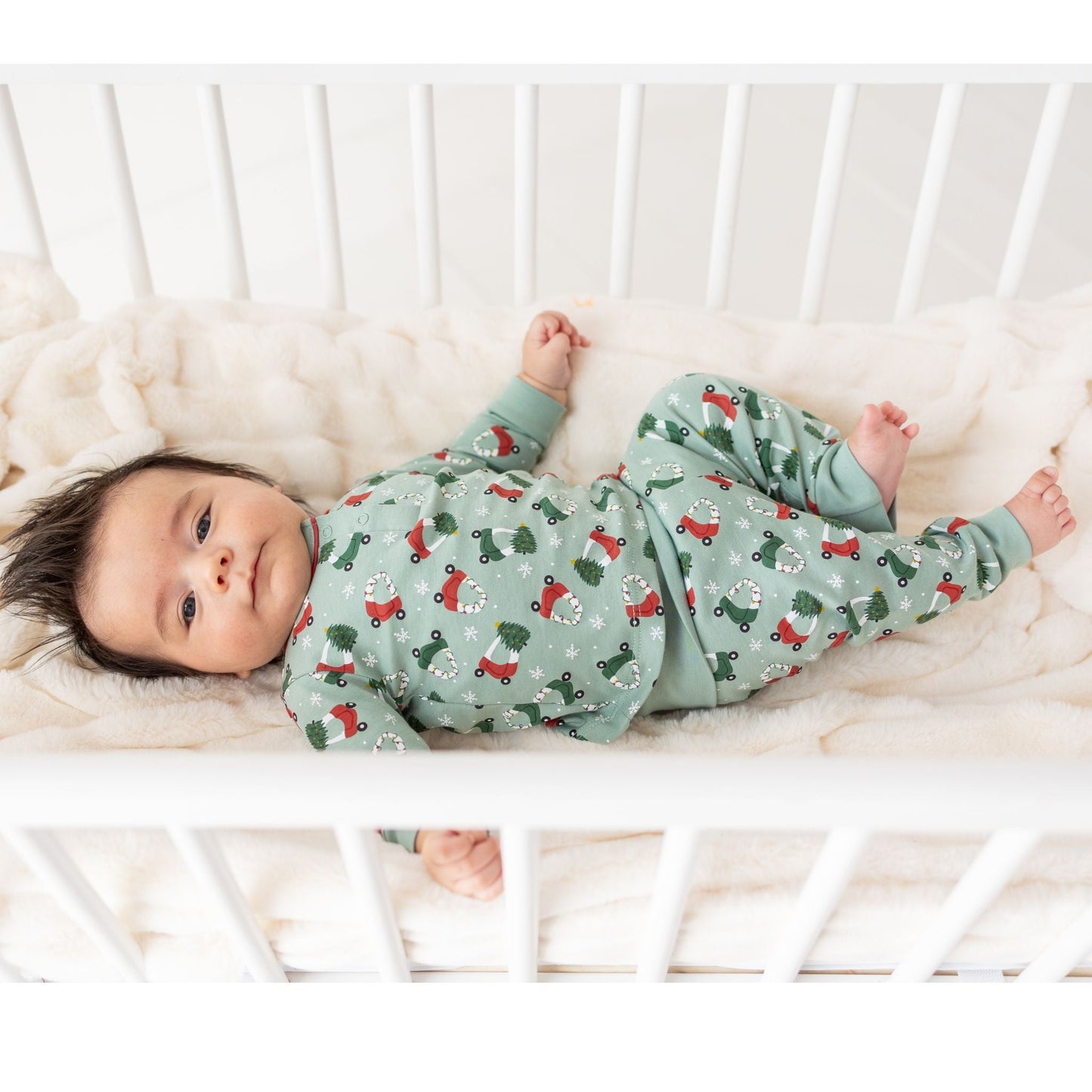 Deck the Wheels 2pc Pant Set by Luna and Arlo - Magnolia Baby2pc Pant Set