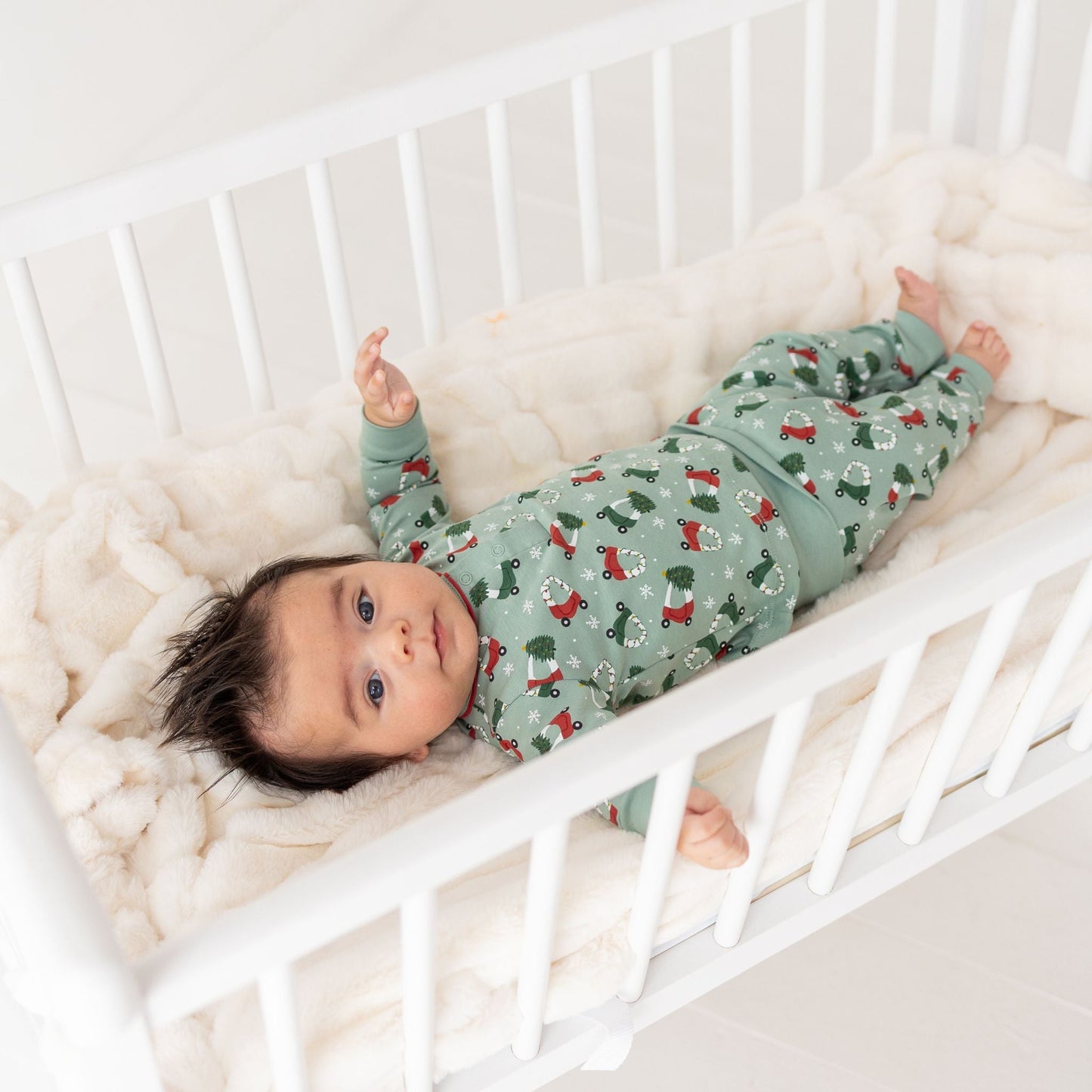 Deck the Wheels 2pc Pant Set by Luna and Arlo - Magnolia Baby2pc Pant Set