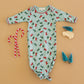 Deck the Wheels Knotted Gown by Luna and Arlo - Magnolia BabyGown