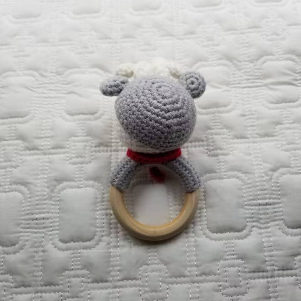 D & C TOYS_Deer Cotton Hand Crochet Rattle_3