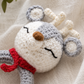 Deer Cotton Hand Crochet Rattle