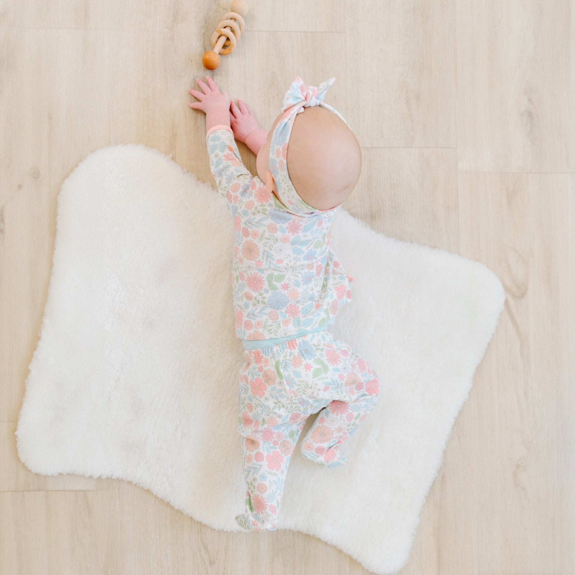 Delilah Kimono Footed Pant Set by Luna and Arlo - Luna and Arlo2pc Pant Set