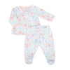 Delilah Kimono Footed Pant Set by Luna and Arlo - Magnolia Baby2pc Pant Set