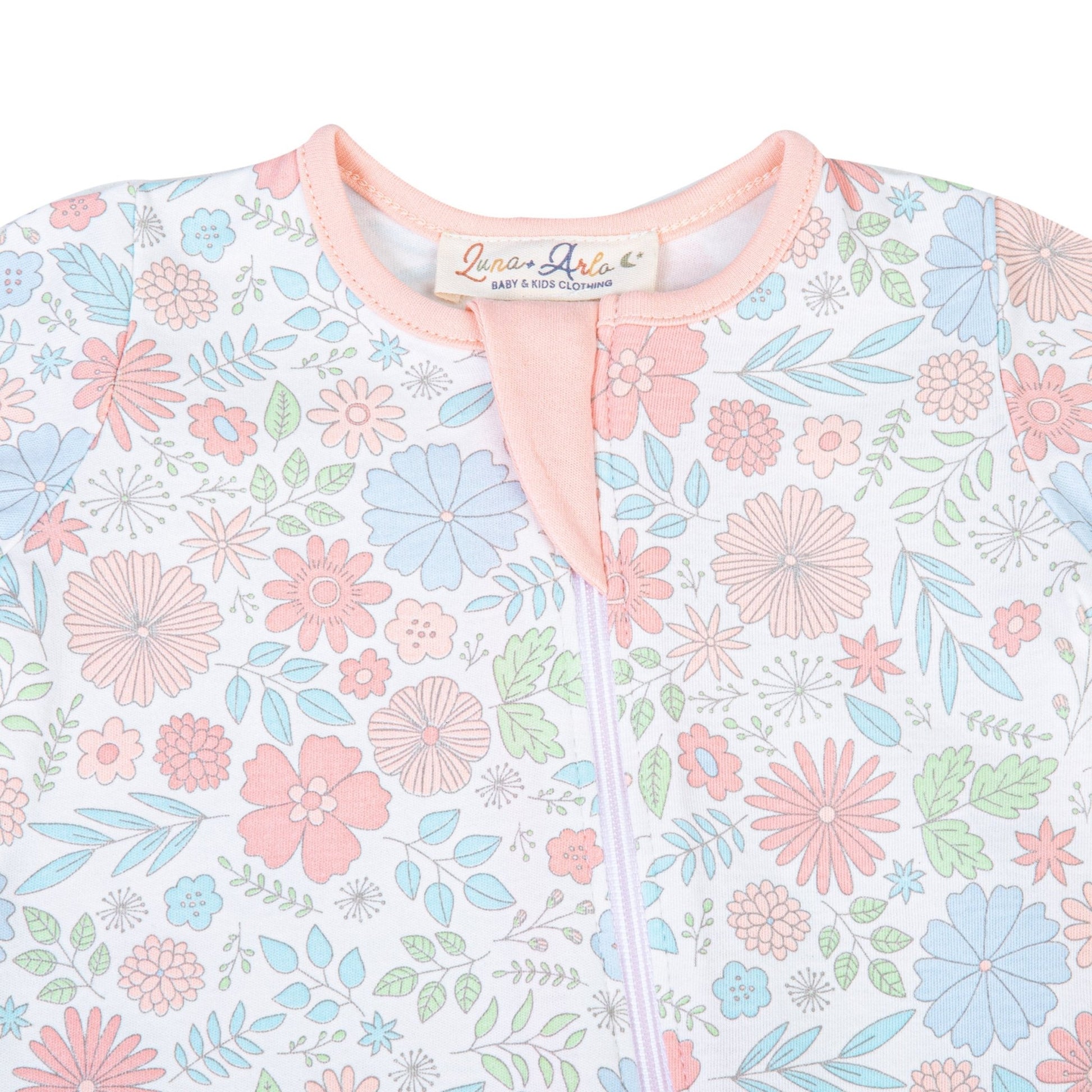 Delilah Zip Footie by Luna and Arlo - Luna and ArloFootie