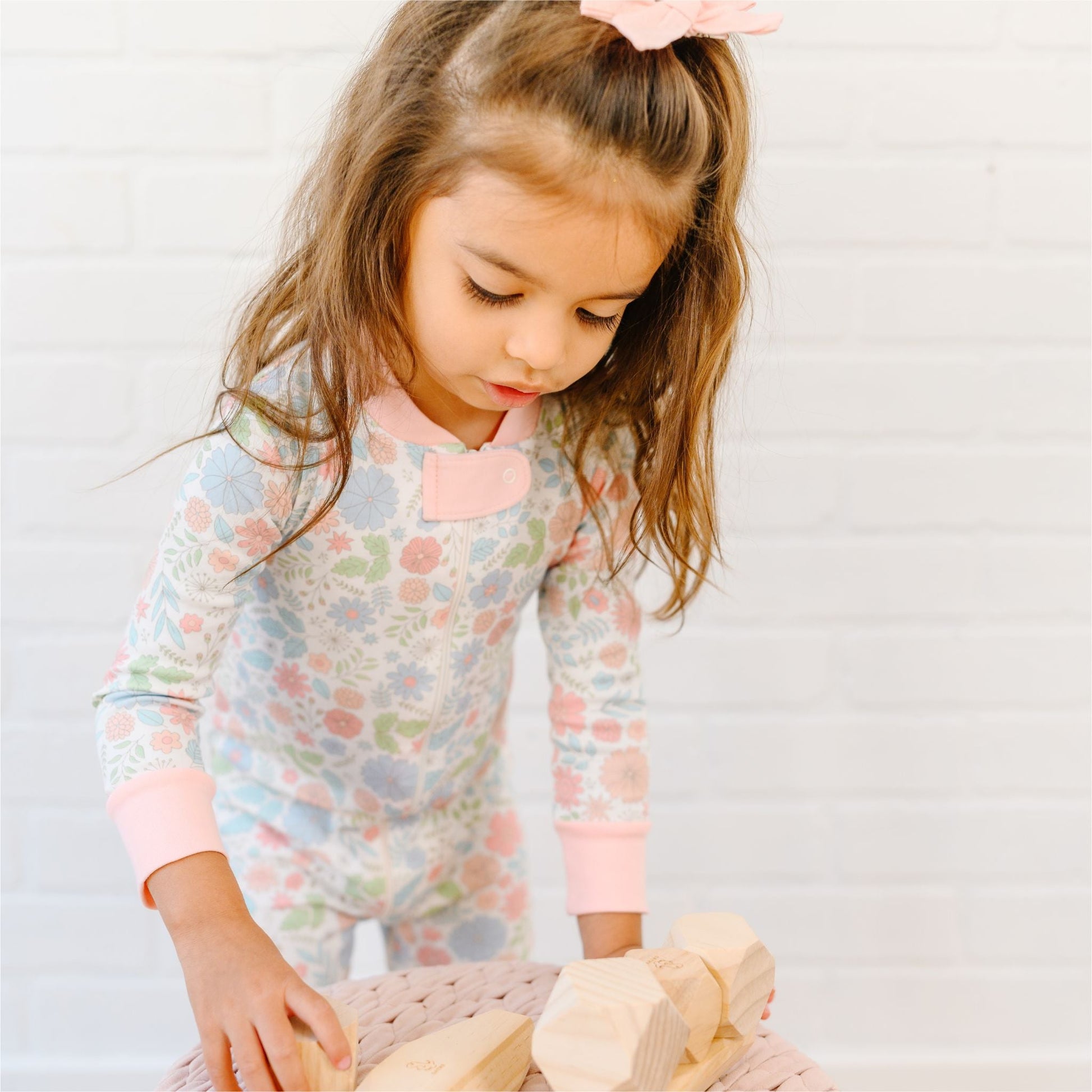 Delilah Zip Pajamas by Luna and Arlo - Luna and ArloZipper Pajamas