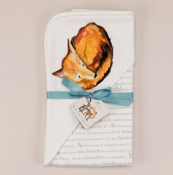 Dexter Fox Hooded Baby Blanket - Magnolia BabyBlanket