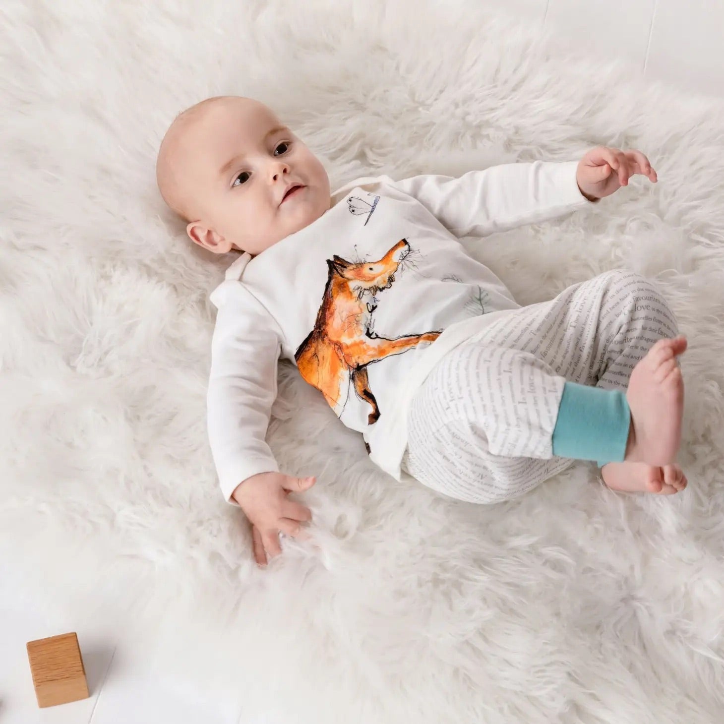 Dexter Fox T-shirt - Magnolia BabyTop