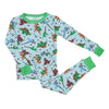 Dino Christmas Infant/Toddler Long Pajamas - Magnolia BabyLong Pajamas