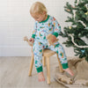 Dino Christmas Long Pajamas - Magnolia BabyLong Pajamas