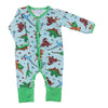 Dino Christmas Playsuit - Magnolia BabyPlaysuit