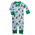Dino Christmas Zipper Pajamas - Magnolia BabyZipper Pajamas