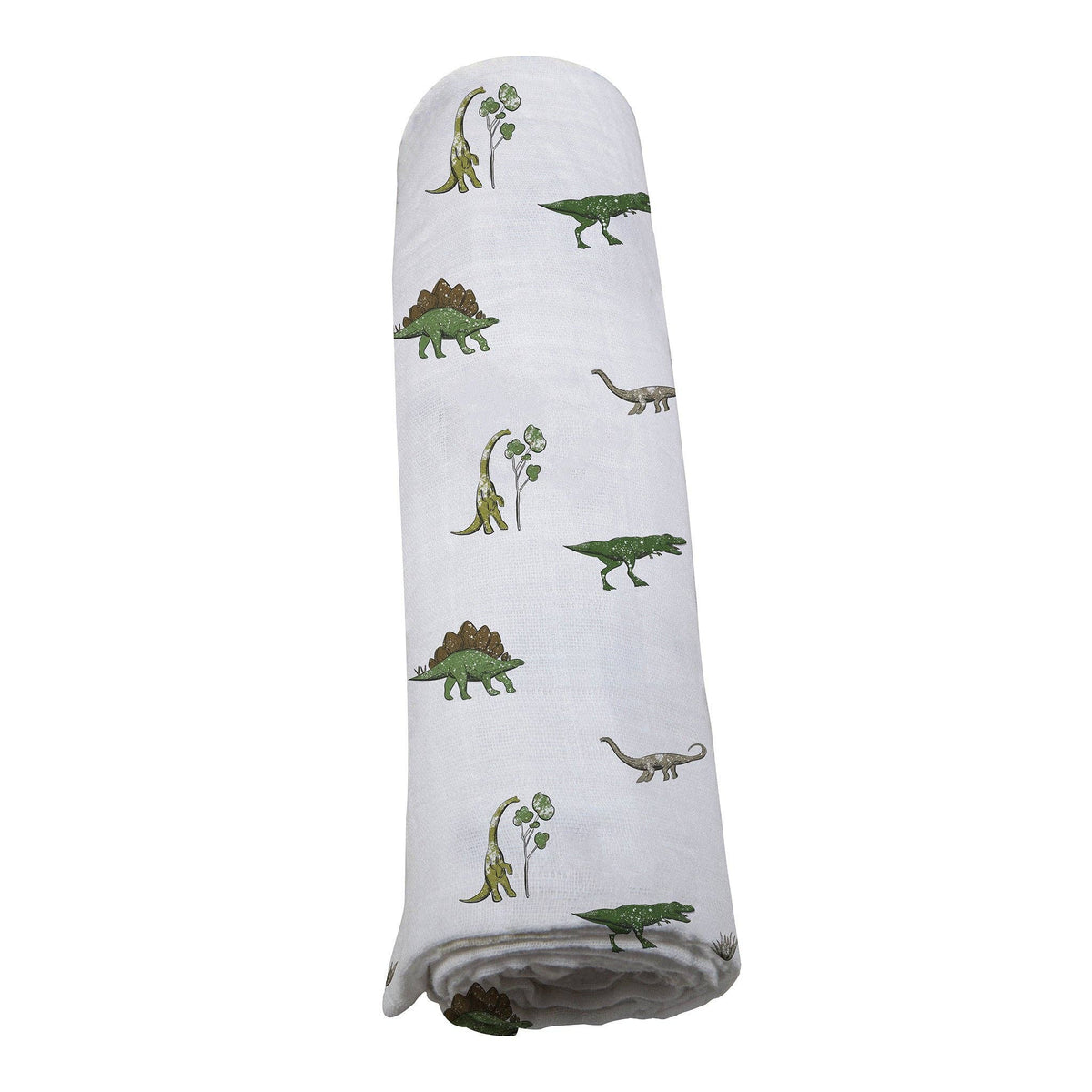Newcastle Classics_Dino Days Cotton Muslin Swaddle_4