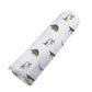 Newcastle Classics_Dino Days Cotton Muslin Swaddle_3